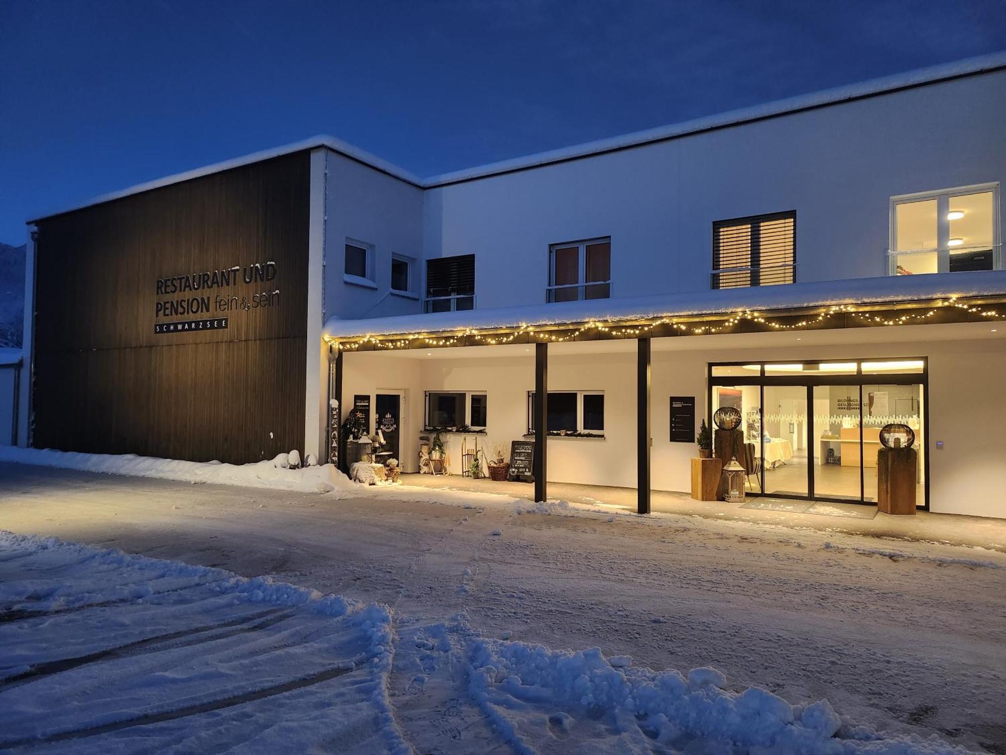 Pension Fein & Sein Bad-Schwarzsee Екстериор снимка